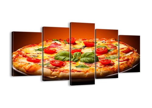 Obraz Na Płótnie - Pizza Posiłek - 160X85 Cm - Ea160X85-2717 na Arena.pl