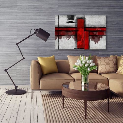 Obraz na płótnie - Canvas, Abstrakcja geometryczna 4 40x30 na Arena.pl