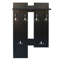 Wieszak Garderoba P 335B Biały Sonoma Olcha Ciemny Brąz Wenge