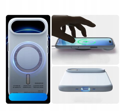Etui Elago Magsafe Silicon Case do iPhone 17 AIR Light Blue na Arena.pl