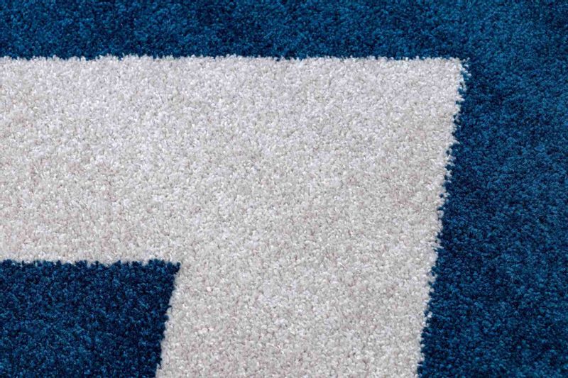 RUG/LU/ESMEA/ZIGZAK2/BLUE+WHITE/140x190 zdjęcie 6