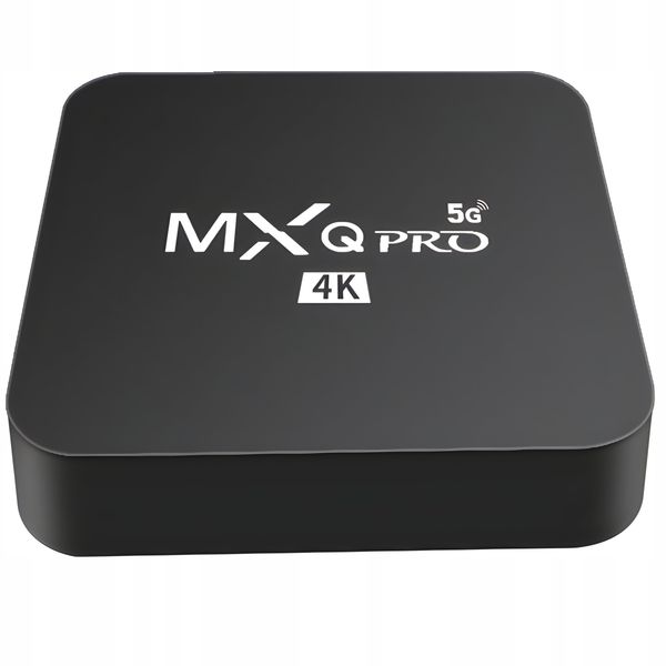 SMART TV BOX 8GB MXQ PRO 4K DEKODER Android 11.1 WIFI MULTIMEDIA + PILOT zdjęcie 3
