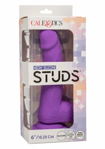 calexotics neon silicone studs 6 inch - silikonowy model z na Arena.pl