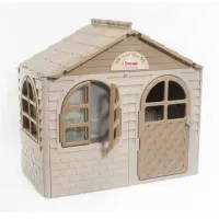 domek dla dzieci Doloni 69x129 cm - beżowy