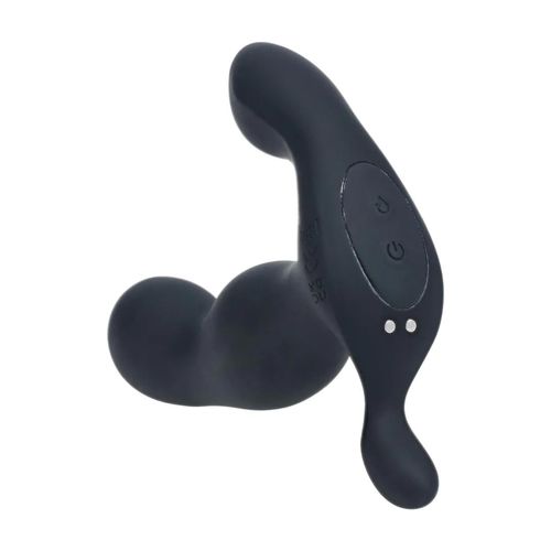 heating and vibrating silicone prostate stimulator - black na Arena.pl