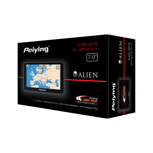 Nawigacja GPS Peiying Alien PY-GPS7014 na Arena.pl