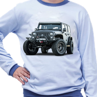 Piżama dziecięca - Samochody Jeep Wrangler