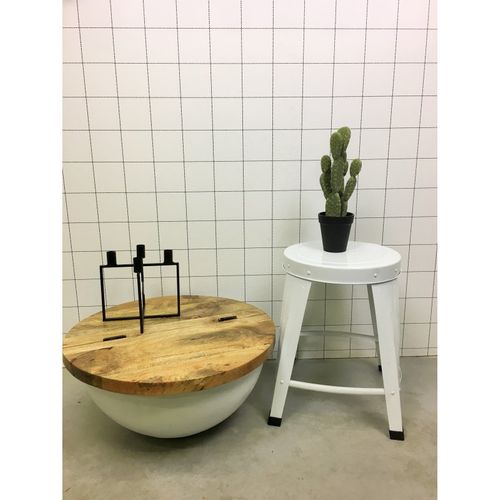 Stołek Komo biały MICROUSBCABLE1 na Arena.pl