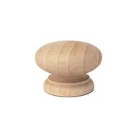 Gałka drewniana meblowa okrągła z mufą ∅ 40 mm – GD00057