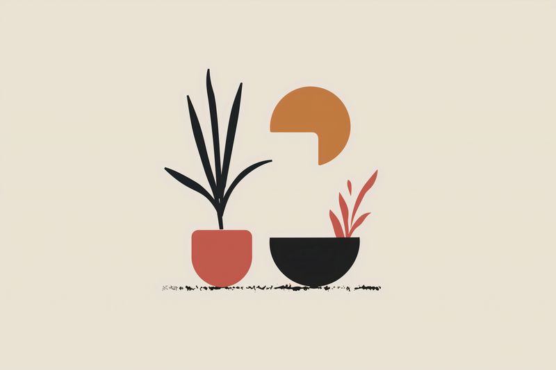 Plakat 60x40cm Domowy Ogród zdjęcie 1