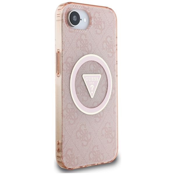 Etui Guess do iPhone 16e, Różowy zdjęcie 4
