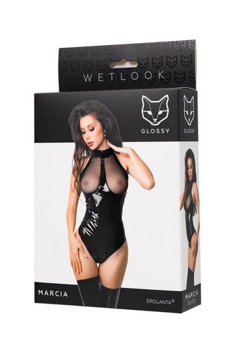 body wetlook marcia glossy czarne l na Arena.pl