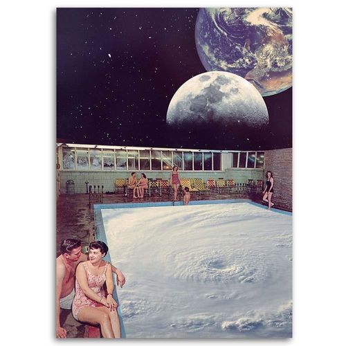 Obraz na płótnie – Canvas, Kosmiczny basen 40x60 na Arena.pl