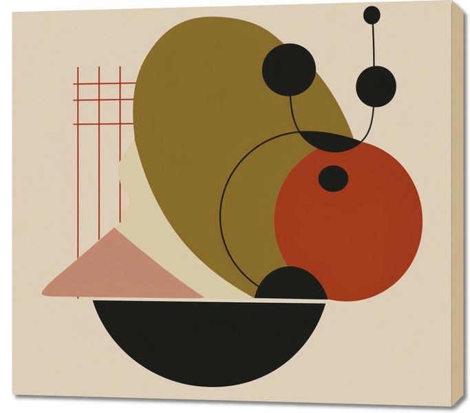 Obraz 100x90cm Geometryczny Balans zdjęcie 1