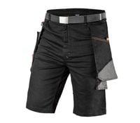 krótkie spodenki hd slim, pasek, odpinane kieszenie m - t n81-278-m