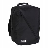 PLECAK PODRÓŻNY PASO DO SAMOLOTU RYANAIR WIZZAIR BAGAŻ PODRĘCZNY CZARNY