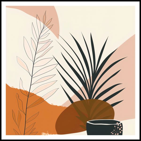 Plakat 90x90cm Harmonia Zen zdjęcie 3