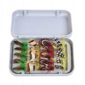 Mucha PSTRĄG LIPIEŃ BRZANA Nimfy Jętk ZESTAW 20szt