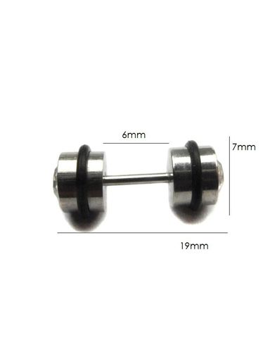 Męski fake piercing kolczyk Estilo Sabroso Es01835 na Arena.pl