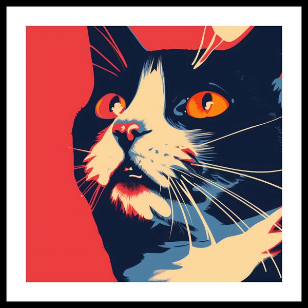 Plakat 60x60cm Szok zdjęcie 3