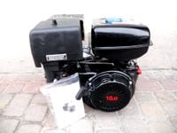 Silnik spalinowy GERMAN OHV 9KM z poziomym wałem !