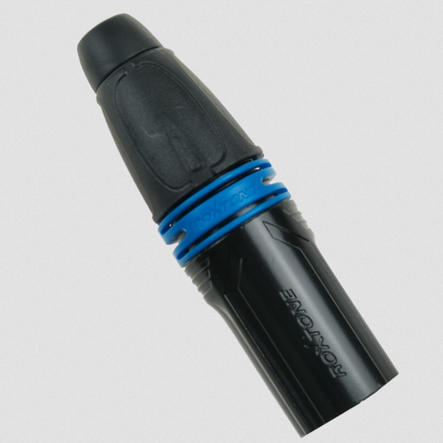 Ring pierścień znakujący do kabla wtyku XLR 20 mm Roxtone niebieski na Arena.pl