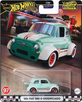 HOT WHEELS BOULEVARD AUTKO '60S FIAT 500 D MODIFICADO HRT65