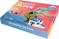 DŁUGOPIS 3D DRUKARKA DLA DZIECI / MEGA ZESTAW FILAMENT WKŁADY KOLOROWE 210M