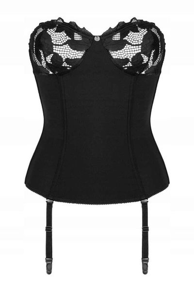 Obsessive Gorset Editya czarny M/L zdjęcie 5