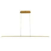 LAMPA WISZĄCA LED KIKI ZŁOTA 20W 1800LM 4000K NOWOCZESNA