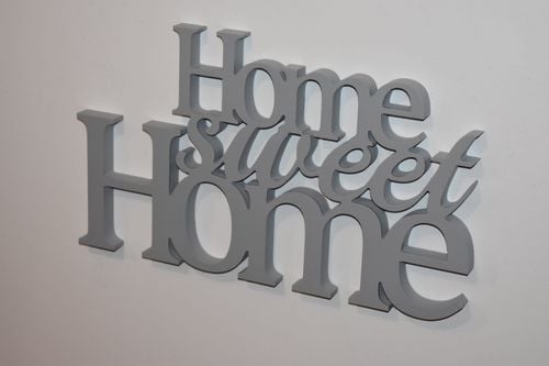 Napis 3D  HOME sweet HOME na Arena.pl