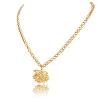 naszyjnik z kwiatem piwonii z kolekcji wedding dream (c23/lat/84au)