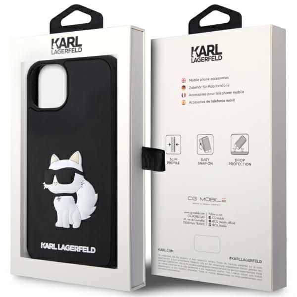 Etui Karl Lagerfeld do iPhone 15 Plus, iPhone 14 Plus, Czarny zdjęcie 8