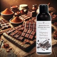 olejek do ciała, poranna i wieczorna rutyna zapach czekolady
