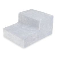 Schodek do piankowego placu zabaw Velvet soft jasnoszary