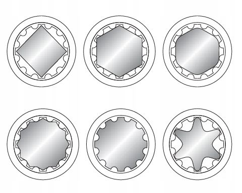 nasadka spline 1/2'' 16 mm kr. yato na Arena.pl