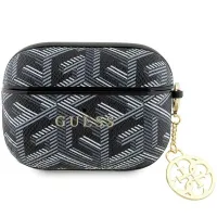 Etui Guess GCube Charm na AirPods Pro - czarne