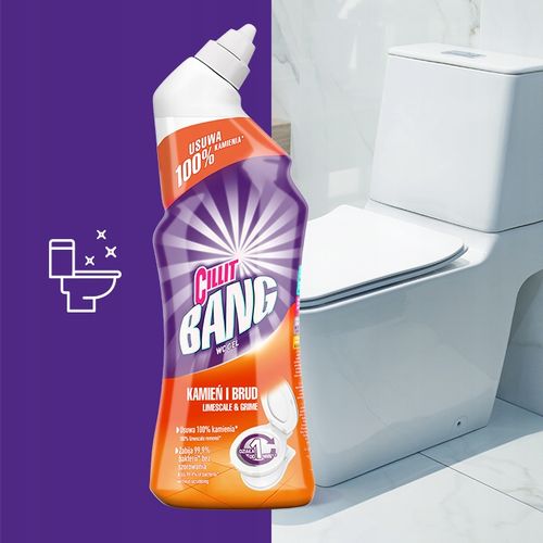 cillit bang żel do toalet - kamień i rdza 750ml na Arena.pl