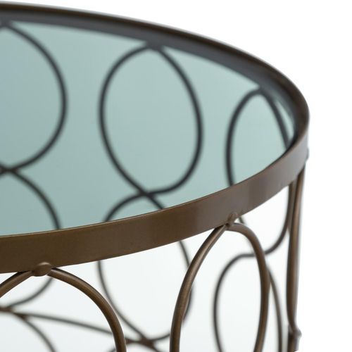 Zestaw 2 stolików Archi złote na Arena.pl