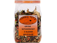 HERBAL PETS Grysik Witaminowy z Algami przysmak chomika szynszyli gryzoni