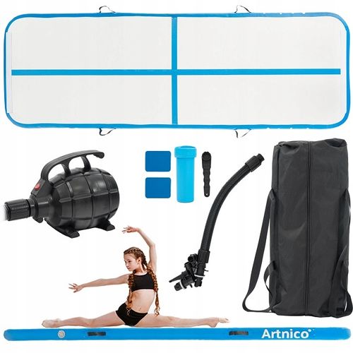 MATA GIMNASTYCZNA DMUCHANA ŚCIEŻKA AKROBATYCZNA 3m MATERAC ĆWICZEŃ na Arena.pl