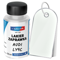 lakier zaprawkowy zaprawka samochodowy audi ly9c ibis white biały