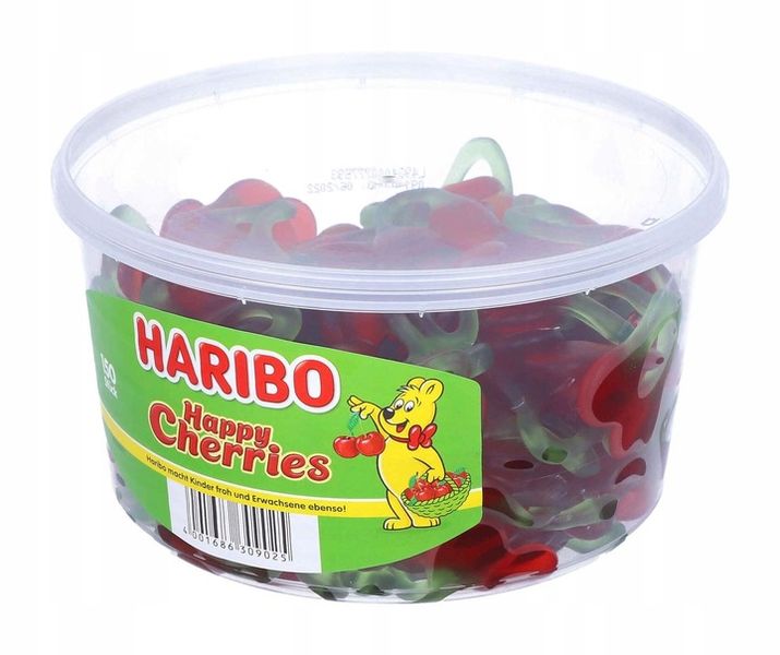 Żelki Haribo Happy Cherries 1,2 kg zdjęcie 6
