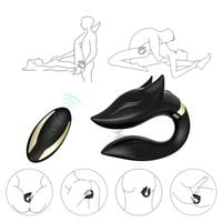 "Podwójny Wibrator dla Par z 9 Trybami Stymulacji i Punktu G"