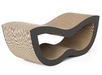 Wytrzymały drapak z funkcją legowiska dla kota - Gattino Benek Grafit 77cm