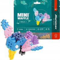 Mini Wafle Klocki Marioinex Nature KOLIBER Natura 50 elementów Waffle