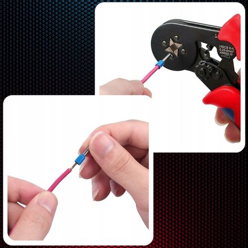 ZACISKARKA DO KONEKTORÓW DO TULEJEK PRASA PRASKA SZCZYPCE + 1200 TULEJEK na Arena.pl