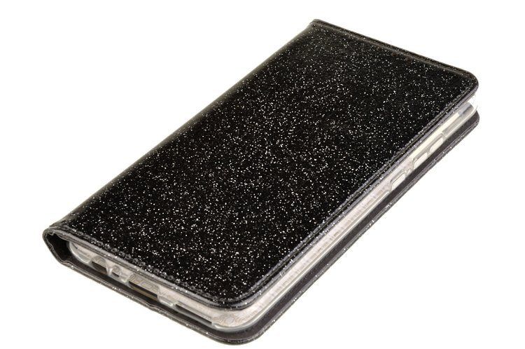 Etui Shining Book do Huawei P40 Lite E czarny zdjęcie 1
