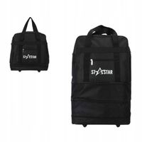 Torba Składna na Kółkach Podróżna Duża Wielofunkcyjna Lekka 3w1 70l