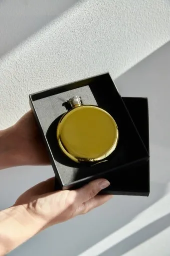 Personalizowana piersiówka okrągła 200ml GRAWER z dedykacją na PREZENT zdjęcie 3